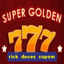 rick doces cupom primeira compra