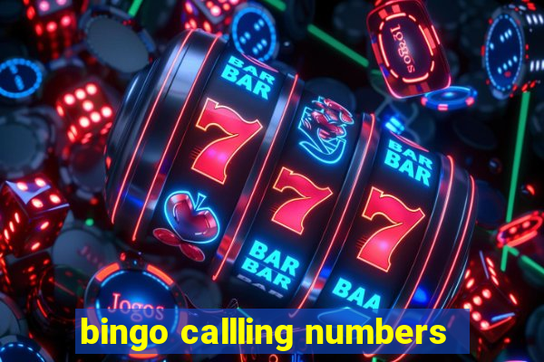 bingo callling numbers