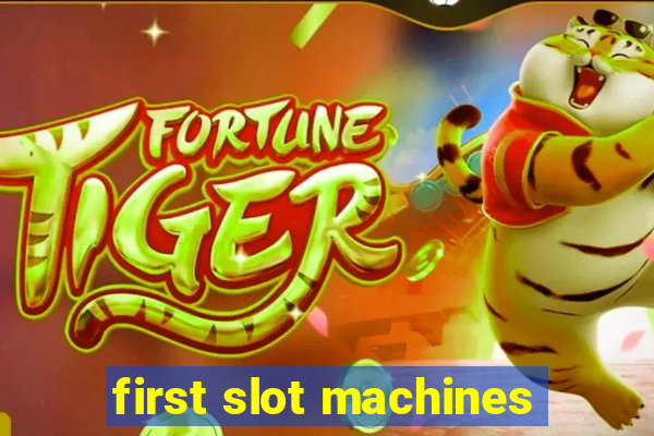 first slot machines