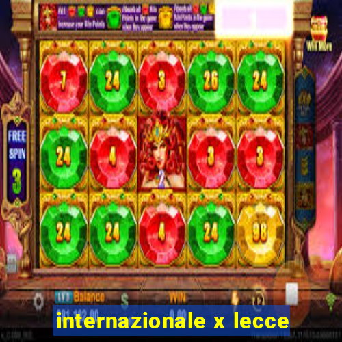 internazionale x lecce