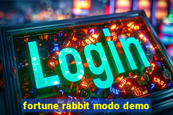 fortune rabbit modo demo