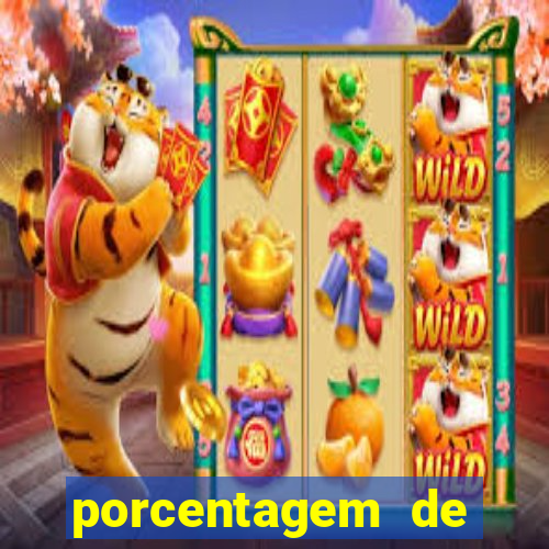 porcentagem de jogos slots