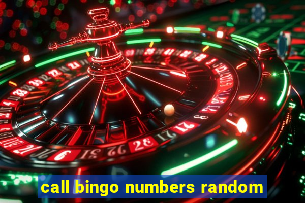 call bingo numbers random