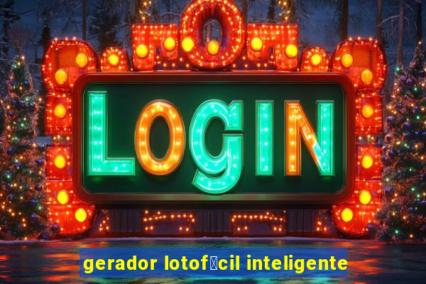 gerador lotof谩cil inteligente