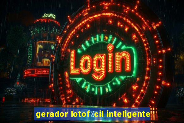 gerador lotof谩cil inteligente