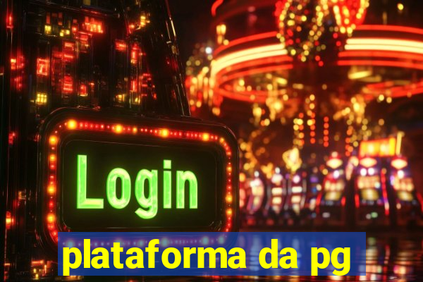 plataforma da pg