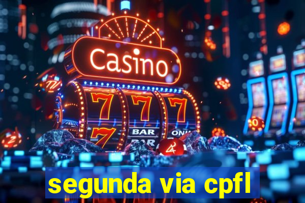 segunda via cpfl