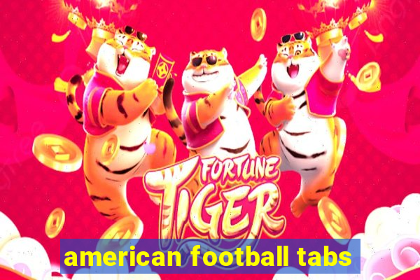 american football tabs