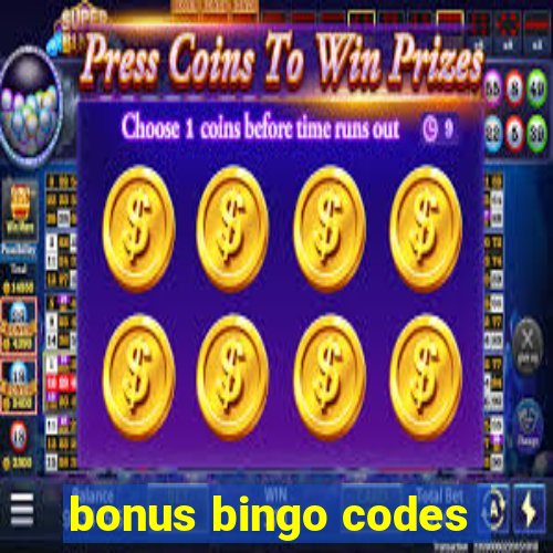 bonus bingo codes