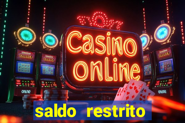 saldo restrito sporting bet