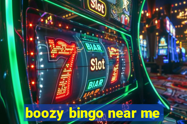 boozy bingo near me