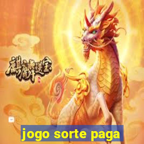 jogo sorte paga