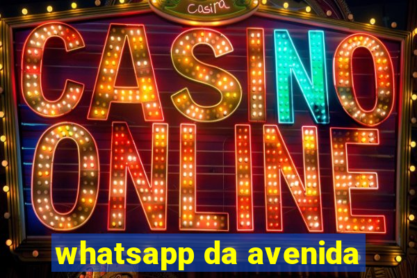 whatsapp da avenida