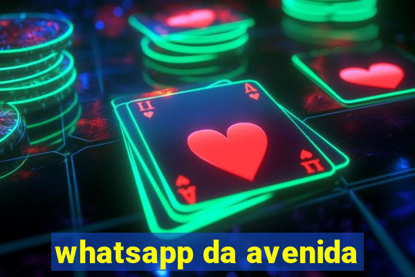 whatsapp da avenida