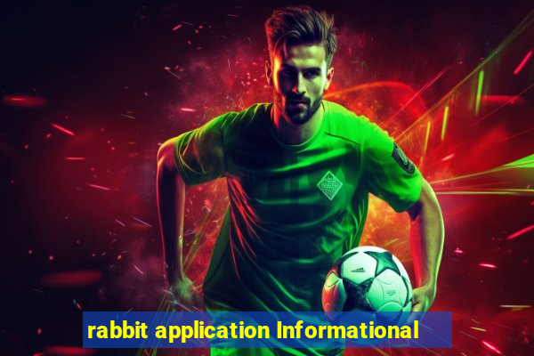 rabbit application Informational