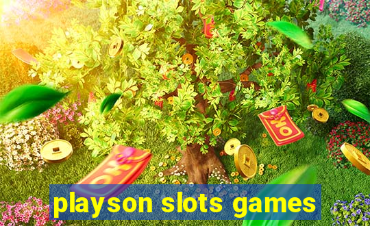 playson slots games