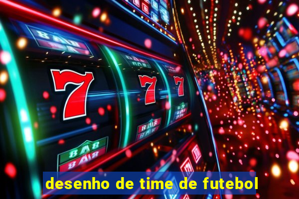 desenho de time de futebol