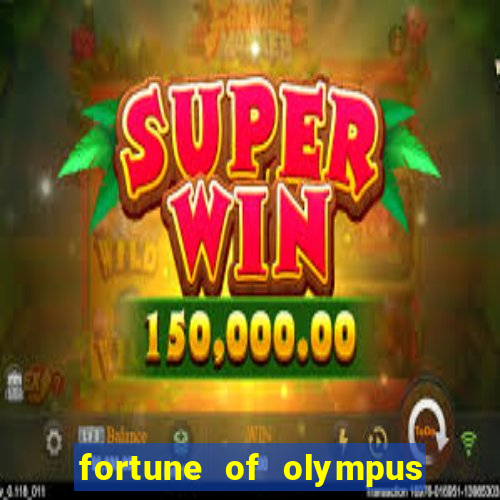 fortune of olympus slot machine