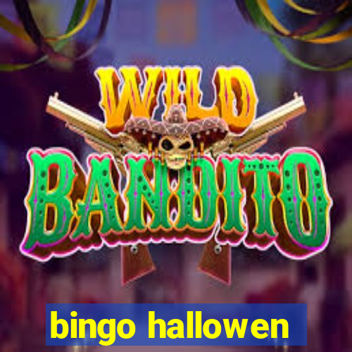 bingo hallowen