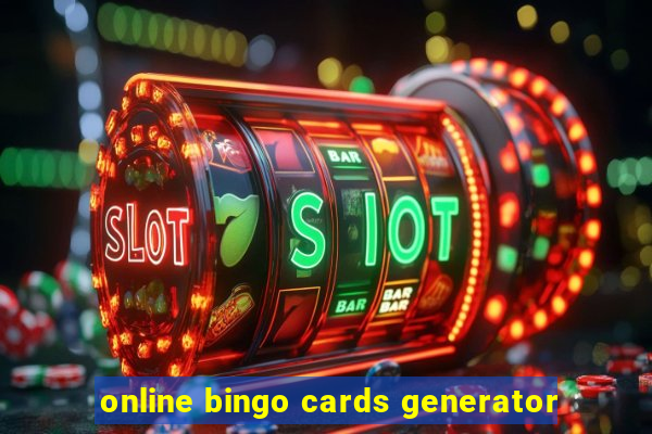 online bingo cards generator