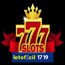 lotof谩cil 1719