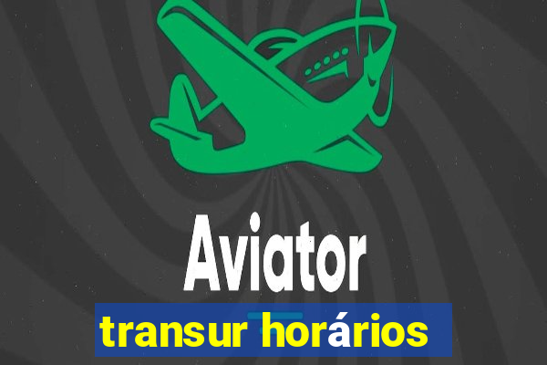 transur horários