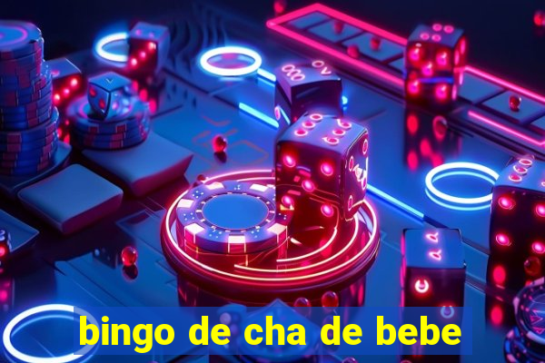 bingo de cha de bebe