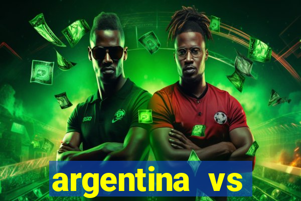 argentina vs colombia ao vivo