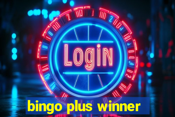 bingo plus winner