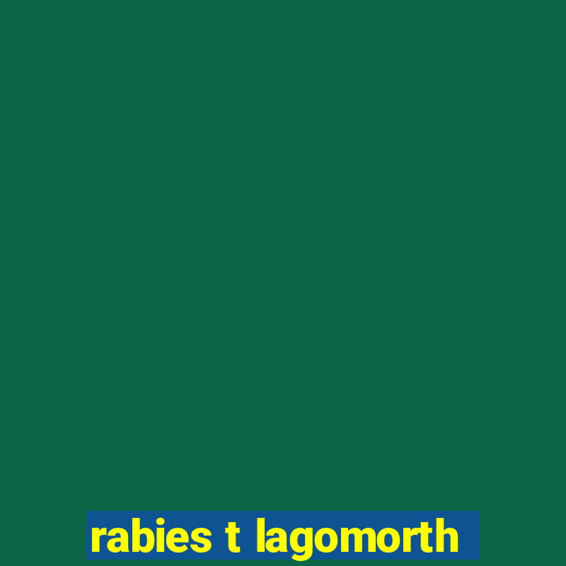 rabies t lagomorth