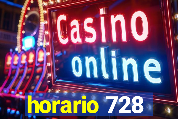 horario 728