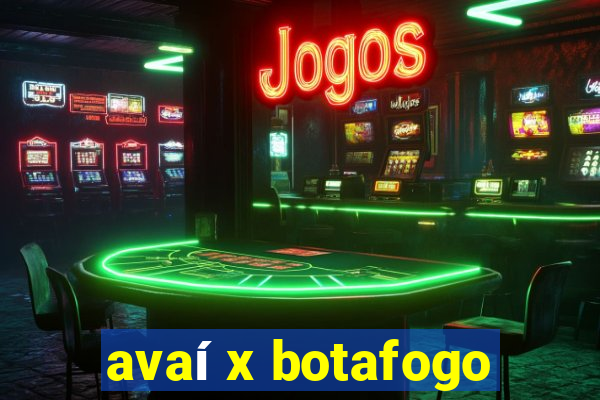 avaí x botafogo