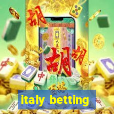 italy betting