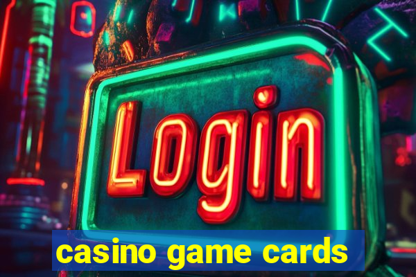 casino game cards