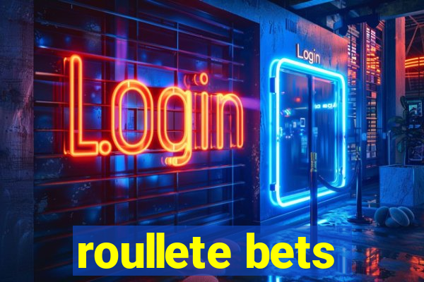 roullete bets