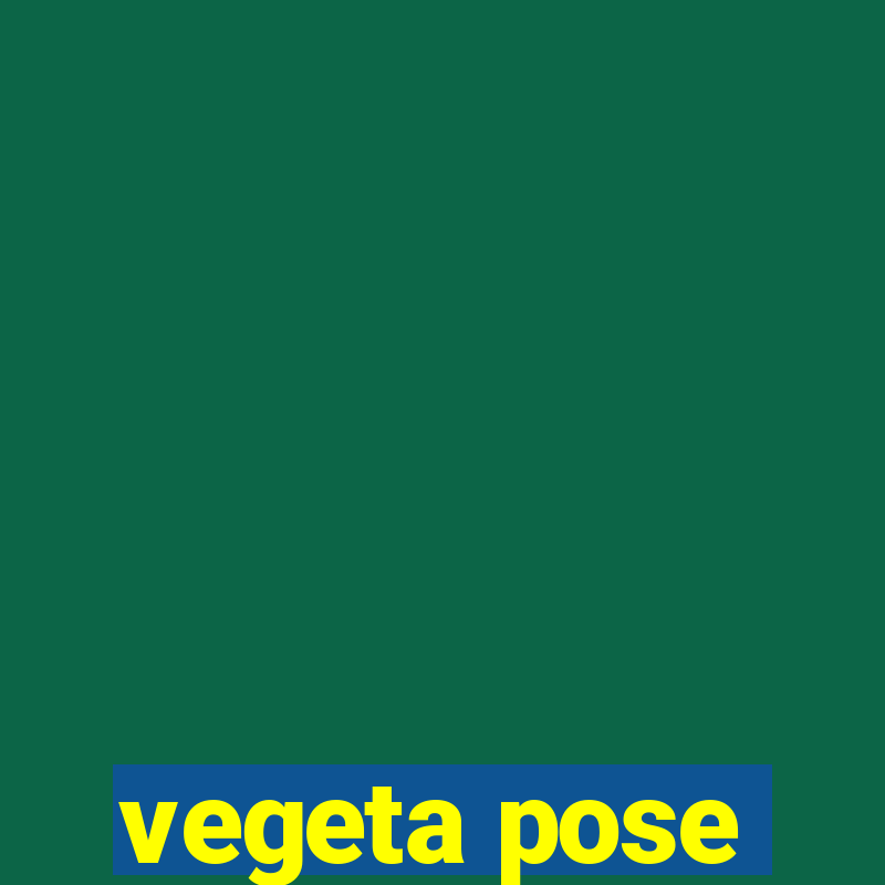 vegeta pose