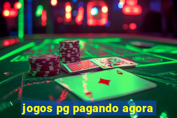 jogos pg pagando agora