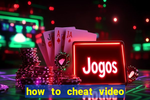 how to cheat video slot machines