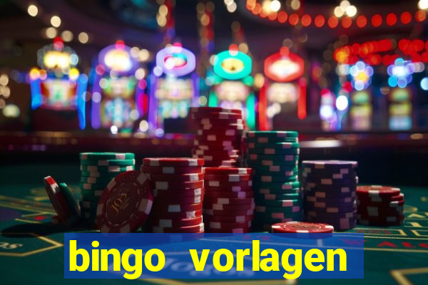 bingo vorlagen kostenlos erstellen