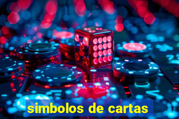 simbolos de cartas