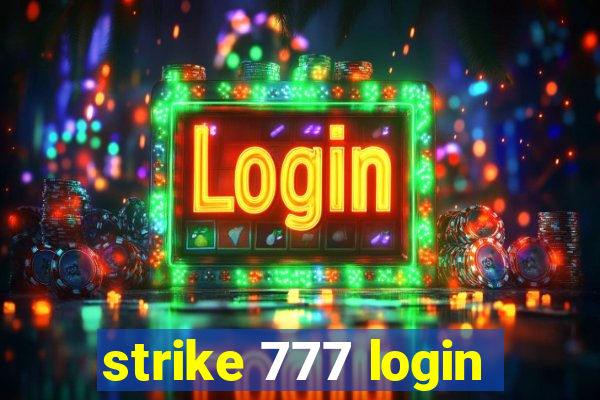 strike 777 login