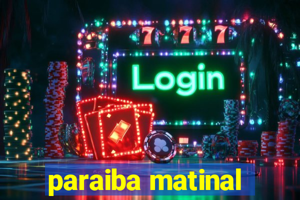 paraiba matinal