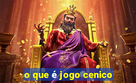 o que é jogo cenico