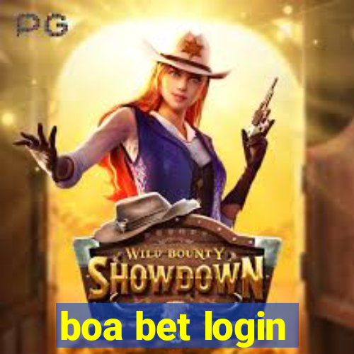 boa bet login