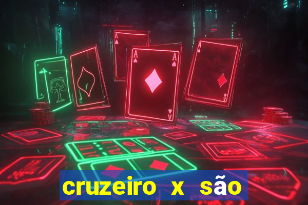 cruzeiro x são paulo futemax