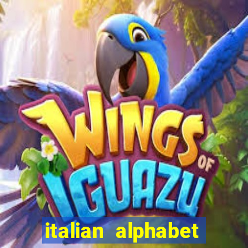 italian alphabet lore a