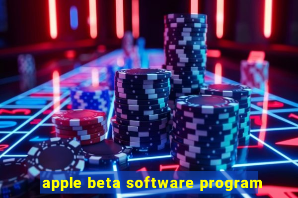 apple beta software program