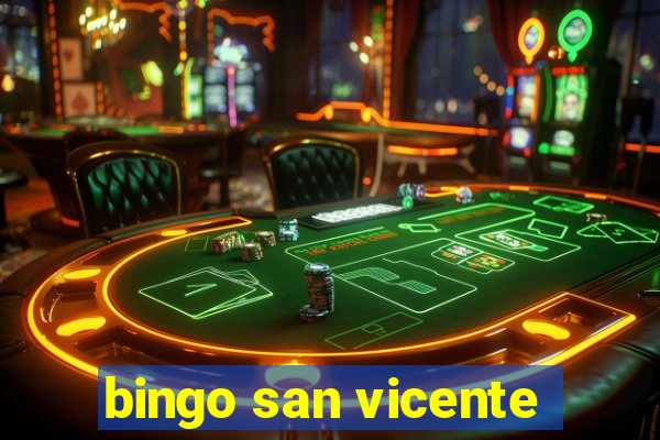 bingo san vicente