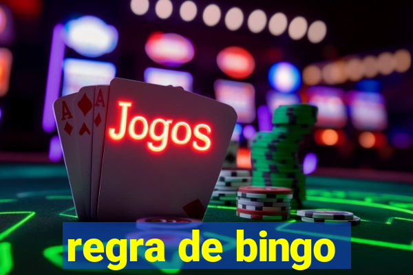 regra de bingo