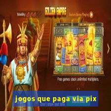 jogos que paga via pix